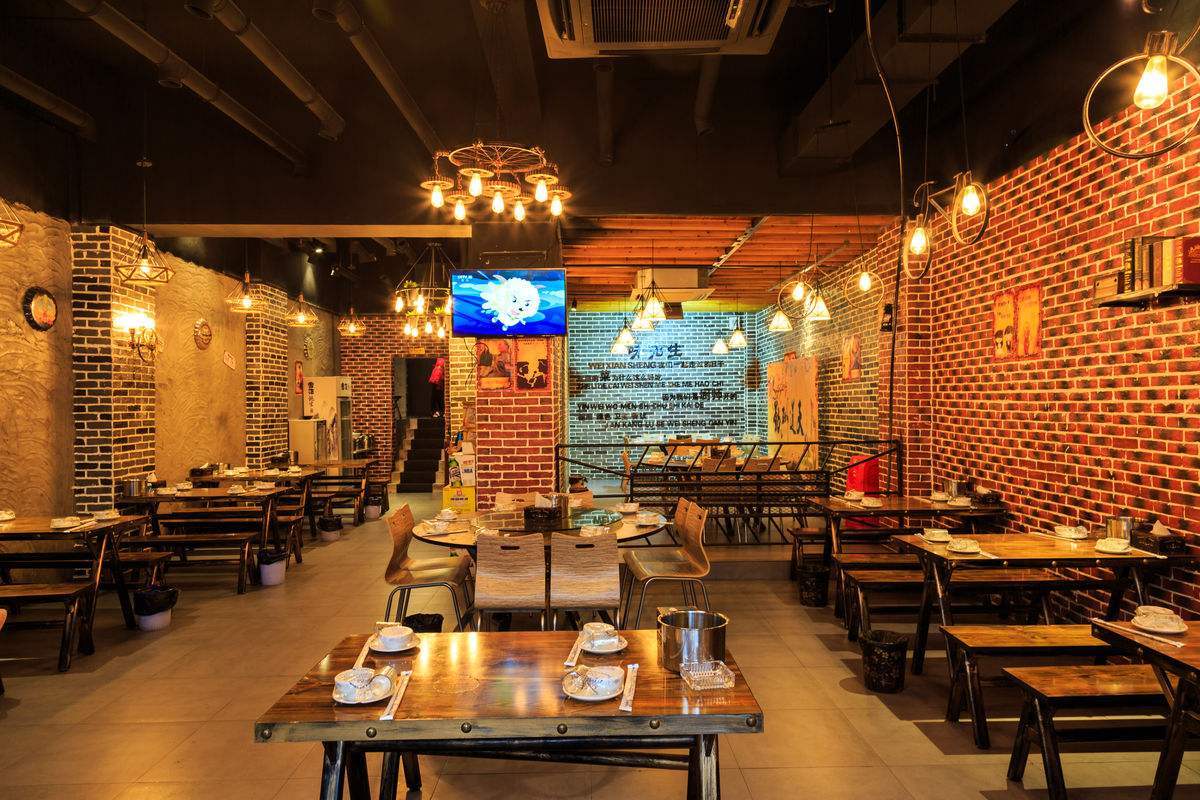 烧烤店装修(图1)